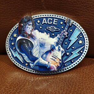 KISS Ace Frehley Collectible Belt Buckle NEW